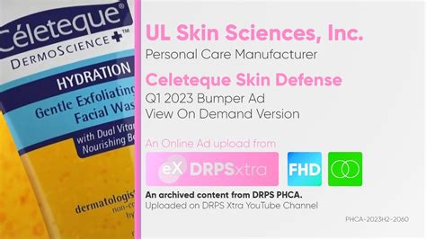 Celeteque Dermoscience Skin Defense Bumper Ad Q View On Demand