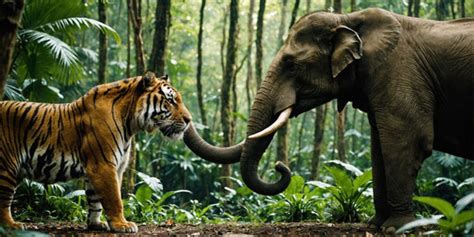 Tiger Vs Elephant Who Reigns Supreme In The Animal Kingdom Tiger