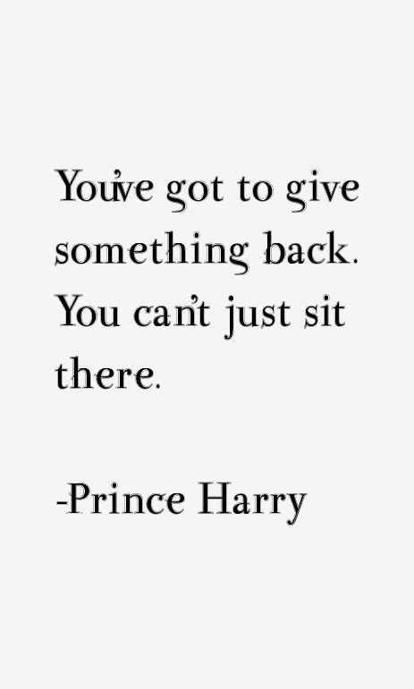 Prince Harry Quotes & Sayings