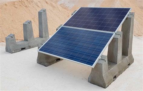 SOLARBLOC Un Nuevo Soporte Para Paneles Solares Que Reduce El Tiempo