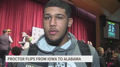 Alabama football recruiting: Kadyn Proctor flips from Iowa | wqad.com