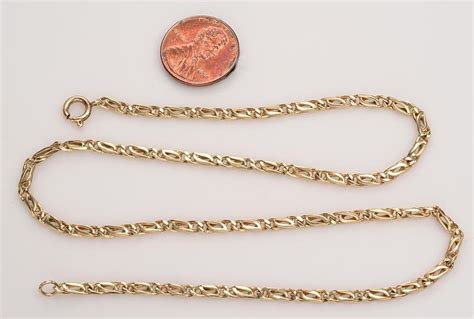 Vintage 14kt Gold Chain Necklace 14kt Gold Chains Gold Chain Necklace Gold Chains