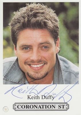 Keith Duffy Boyzone ITV Coronation Street Ciaran McCarthy Rare Hand ...