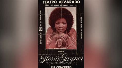 Gloria Gaynor Conoci G Mez Palacio Antes Que Torre N