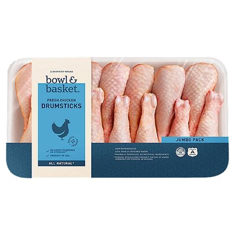 Bowl And Basket Fresh Chicken Drumsticks Jumbo Pack