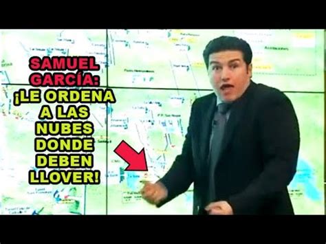 Insólito Samuel García le ordena a las nubes que lluevan en Monterrey