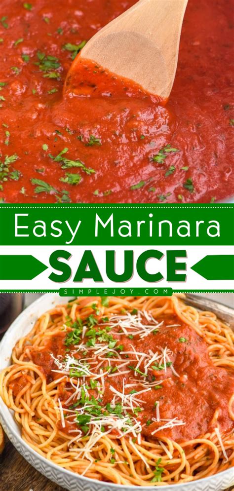 Easy Marinara Sauce Recipe Marinara Sauce Recipe Marinara Sauce Easy Marinara Sauce