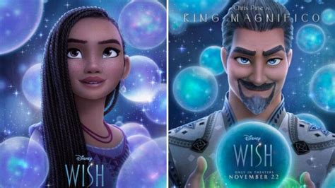 Wish Character Posters For Asha King Magnifico Released