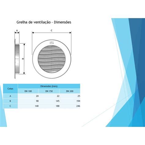 Grelha De Ventila O Encaixe Redondo Mm Mm Mm Shopee Brasil