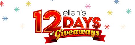 You've entered for today! | Ellen's 12 Days of Giveaways – ellenshop