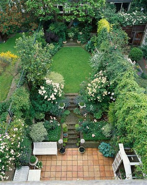 Best Long Narrow Garden Ideas Images On Pinterest Garden Layouts