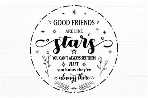 Good Friends Are Like Stars Graphic by AppearanceCraft · Creative Fabrica