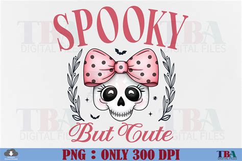 Halloween Coquette Spooky But Cute Skull Graphic By Tba Digital Files