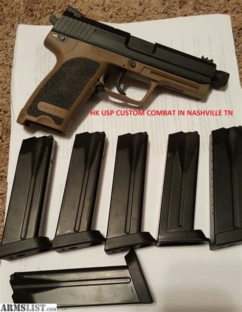 ARMSLIST For Sale Trade HK USP 45 CUSTOM COMBAT