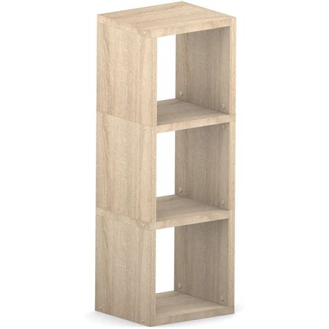 Cube Storage Triple Oak Mastershelf