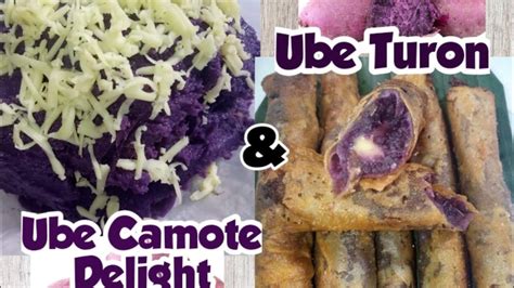 TRENDING Ube Turon At Ube Camote Delight PANG NEGOSYO RECIPE 2 In1