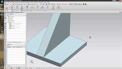 Tutorial 2 Siemens Nx 85 Sketches Y Extrude Youtube