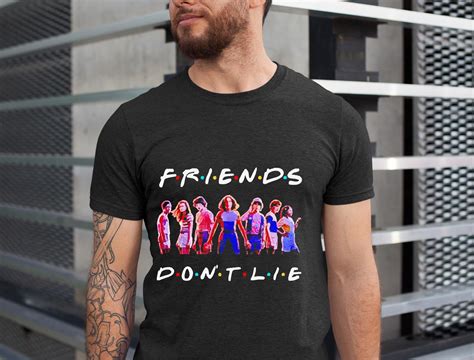 Stranger Things Friends Dont Lie Shirt Hoodie Sweater Longsleeve T