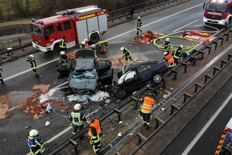 Unfall A Nach T Dlichem Geisterfahrer Unfall Auf A Zwei