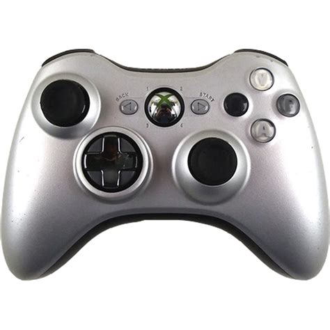 Controle Microsoft Xbox Prata Usado Mundo Joy Games Venda