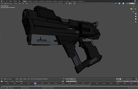 Artstation Anime Style Sci Fi Weapons Pack Resources