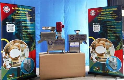 Automatic Coconut Milk Extractor Machine For Home Use 50 Kg Hr Model