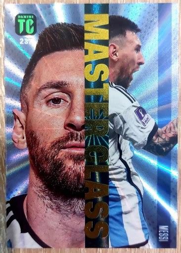 Panini Top Class 2023 KARTA MASTER CLASS L MESSI Brzozów Kup teraz