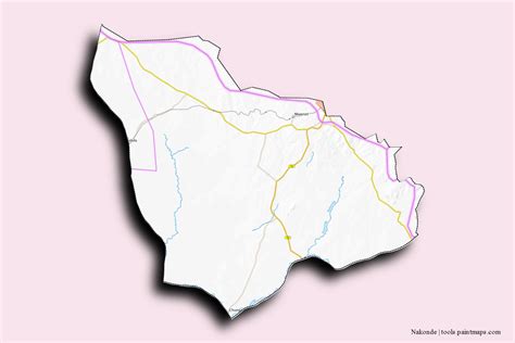 sample maps  nakonde generated  map cropping masking tool