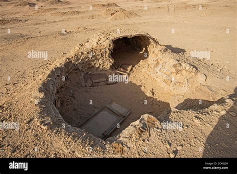 Closeup Of Old Derelict Military Dugout Bunker Abandoned In Remote