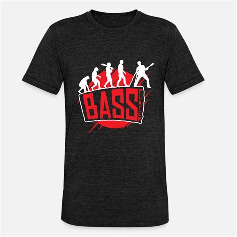 Shop Bass Player Evolution T Shirts Online Spreadshirt