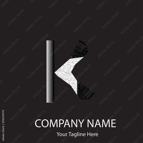 K Letter Logo Unique Logo Design organic Logo invite Logo black Logo ...