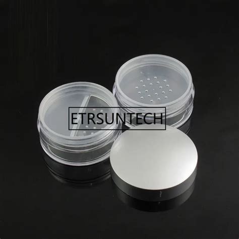 Ml As Empty Loose Powder Makeup Jar Container Travel Sifter Box