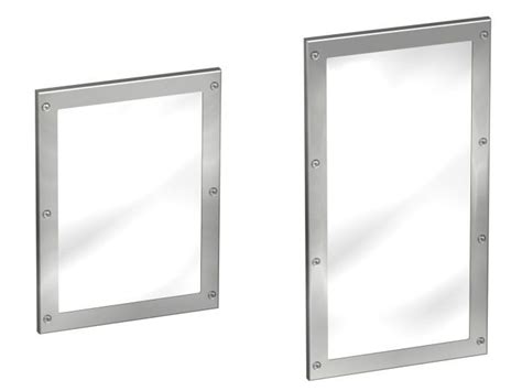 Framed Stainless Steel Mirror Cleanroom Equipment