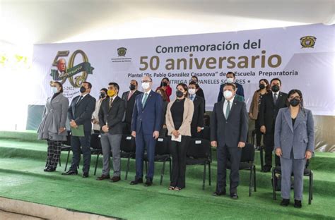 CUMPLE 50 AÑOS EL PLANTEL TENANCINGO DE LA PREPARATORIA DE LA UAEMÉX Y