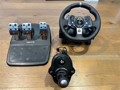 Logitech G920 Usb Steering Wheel Pedals Pc And Shifter Xbox Black Used 788619249293 Ebay