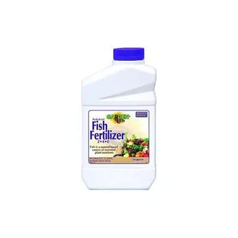 Bonide Emulsion Fish Fertilizer Concentrate 32oz Concentrate - Hands ...