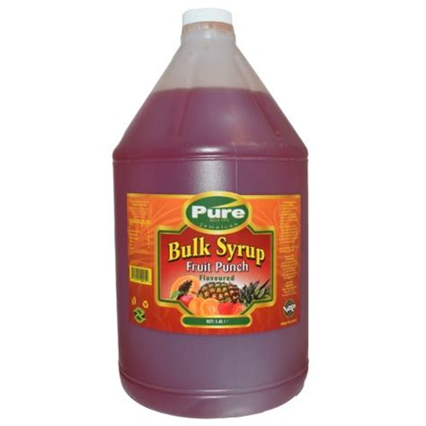 Pure Jamaican Fruit Punch Syrup