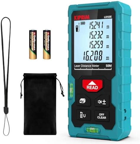 Metro Laser Professionale Kiprim Misuratore Laser Da 50m In Minft