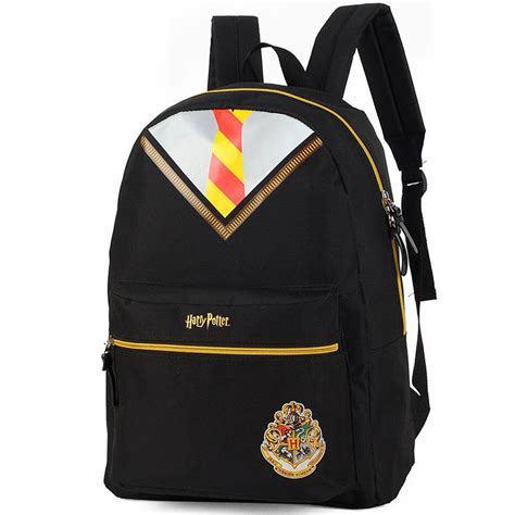 Mochila escolar Harry Potter uniforme preto Luxcel Livraria Barão