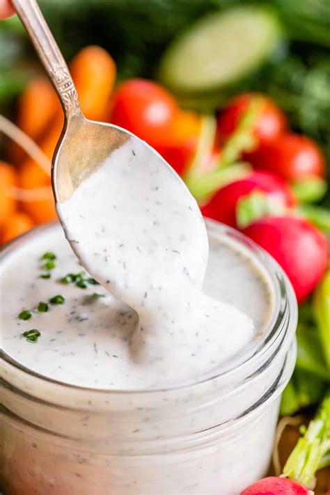 Best Homemade Buttermilk Ranch Dressing The Food Charlatan