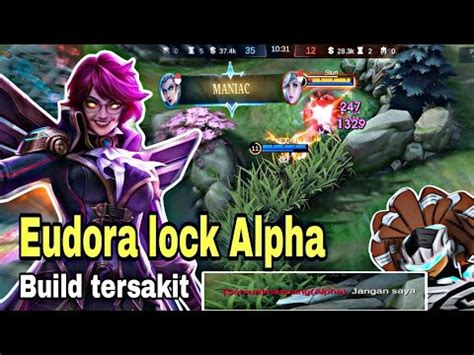 ALPHA DI LOCK EUDORA LANGSUNG MINTA AMPUN Build Tersakit Eudora YouTube