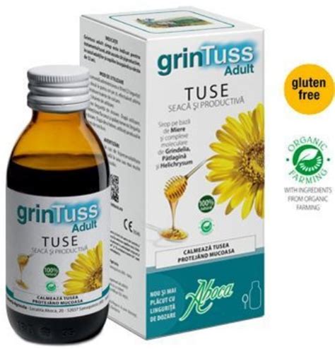 Aboca Grintuss Pediatric Sirop 180G Farmacia5 Ro