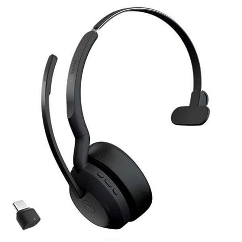 Jabra Evolve Usb C Ms Mono Bluetooth Headset With Charging Stand