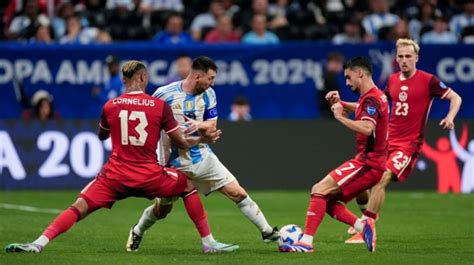 Los resultados del partido entre Argentina y Canadá en la Copa América