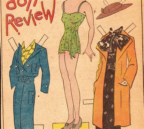 The Paper Collector Paperdoll Review 1934