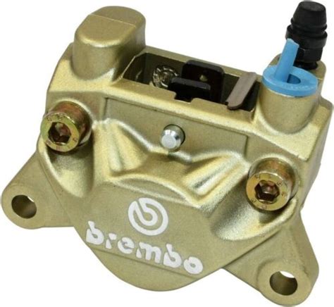 Brembo Brake Caliper Rear P32f Gold Incl Pads For Ducati Monster 851