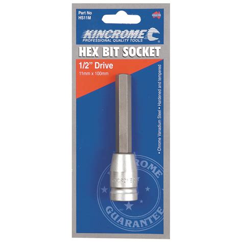 Hex Bit Socket 11mm 12 Drive Kincrome Tools Kincrome