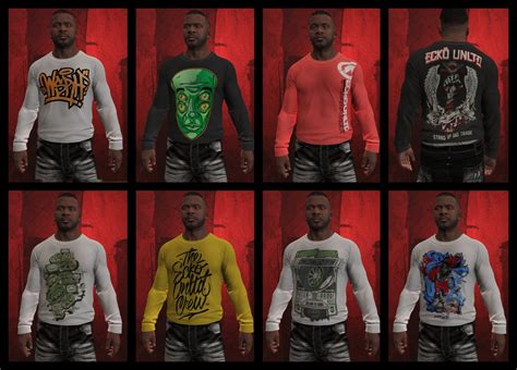 Franklin Big Clothes Pack Gta5