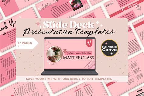 Masterclass Slide Deck Template | Creative Market