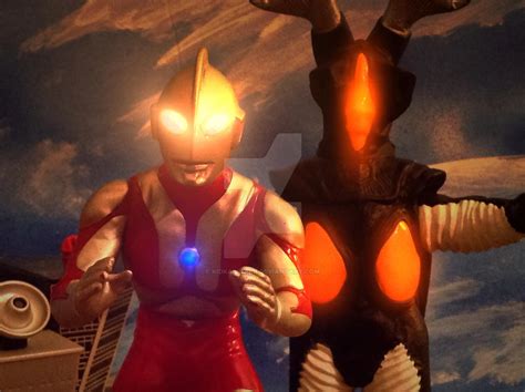 Ultraman vs zetton by Kidkaiju2001 on DeviantArt